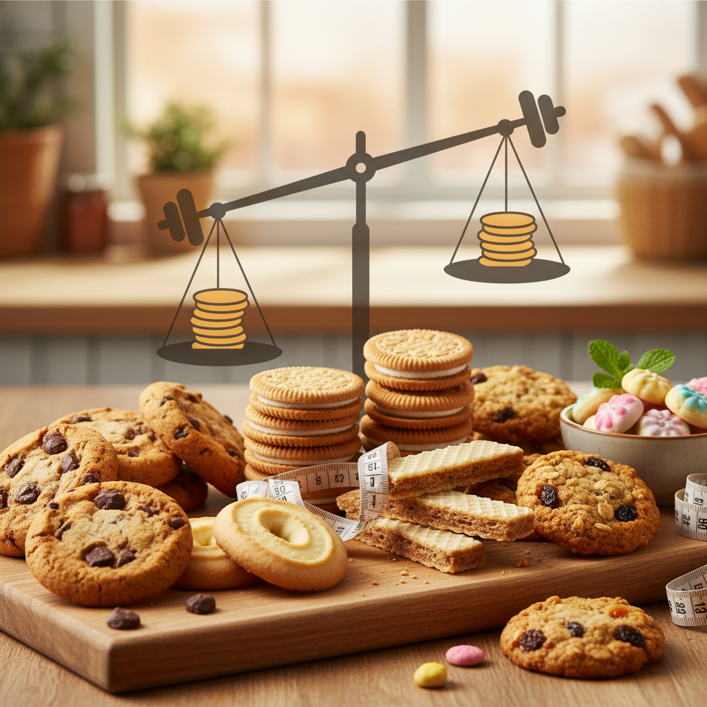 饼干的热量高不高?一文扒开6类饼干的热量真相,千万别踩坑