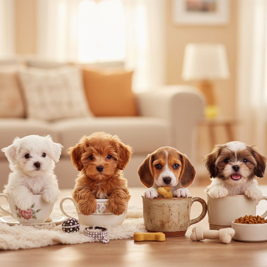 茶杯犬的价格分4档,茶杯犬一只多少元?资深宠主带你避坑