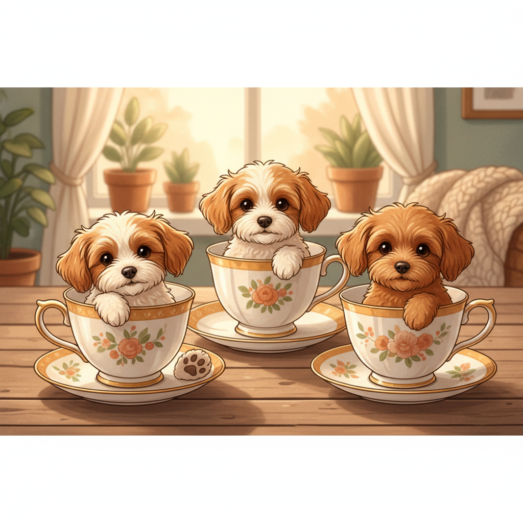 避坑指南:茶杯犬多少一只?别再盲目搜茶杯犬最少要多少元一只了