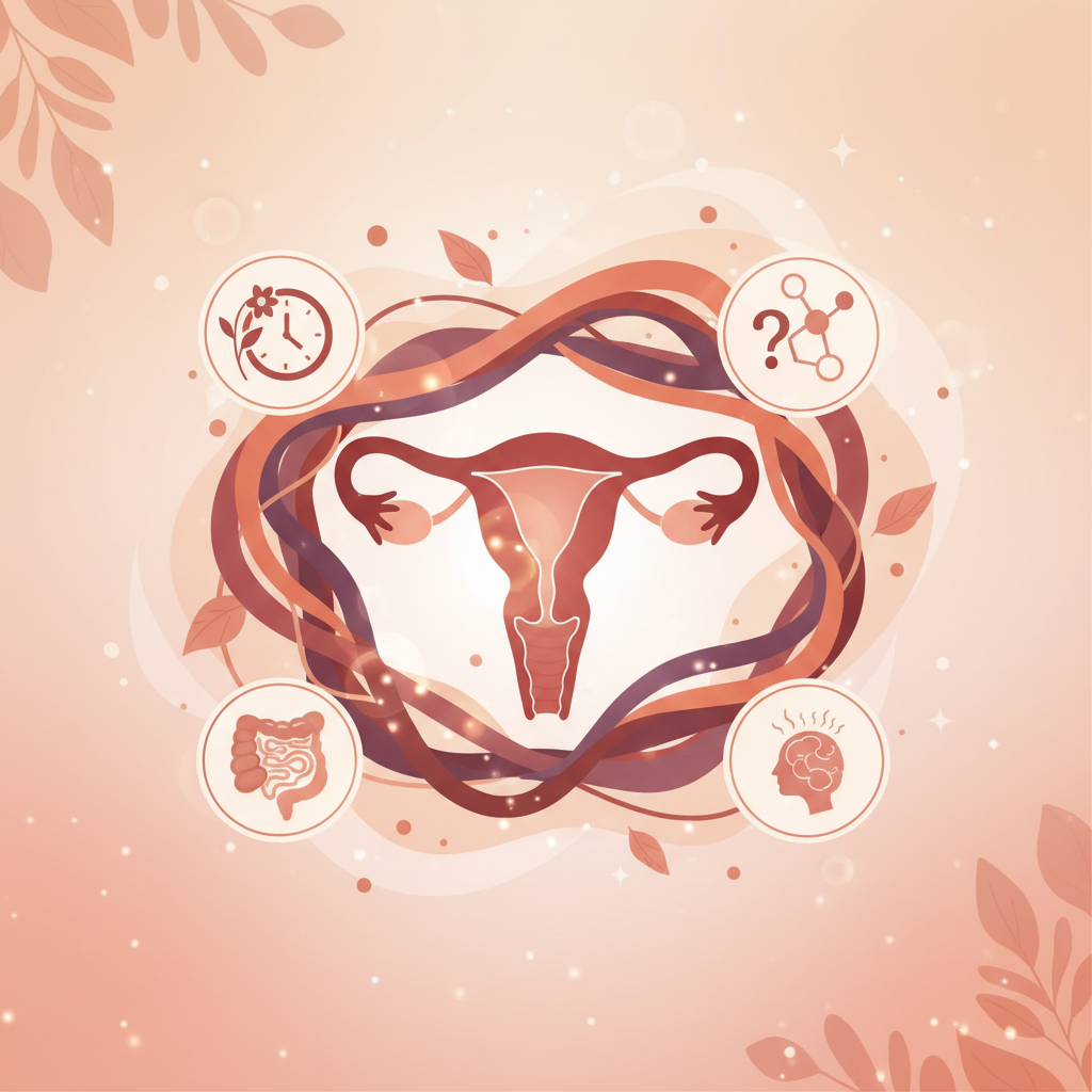 月经量少颜色黑褐色是什么原因？排查这4个隐患，别等早衰才后悔