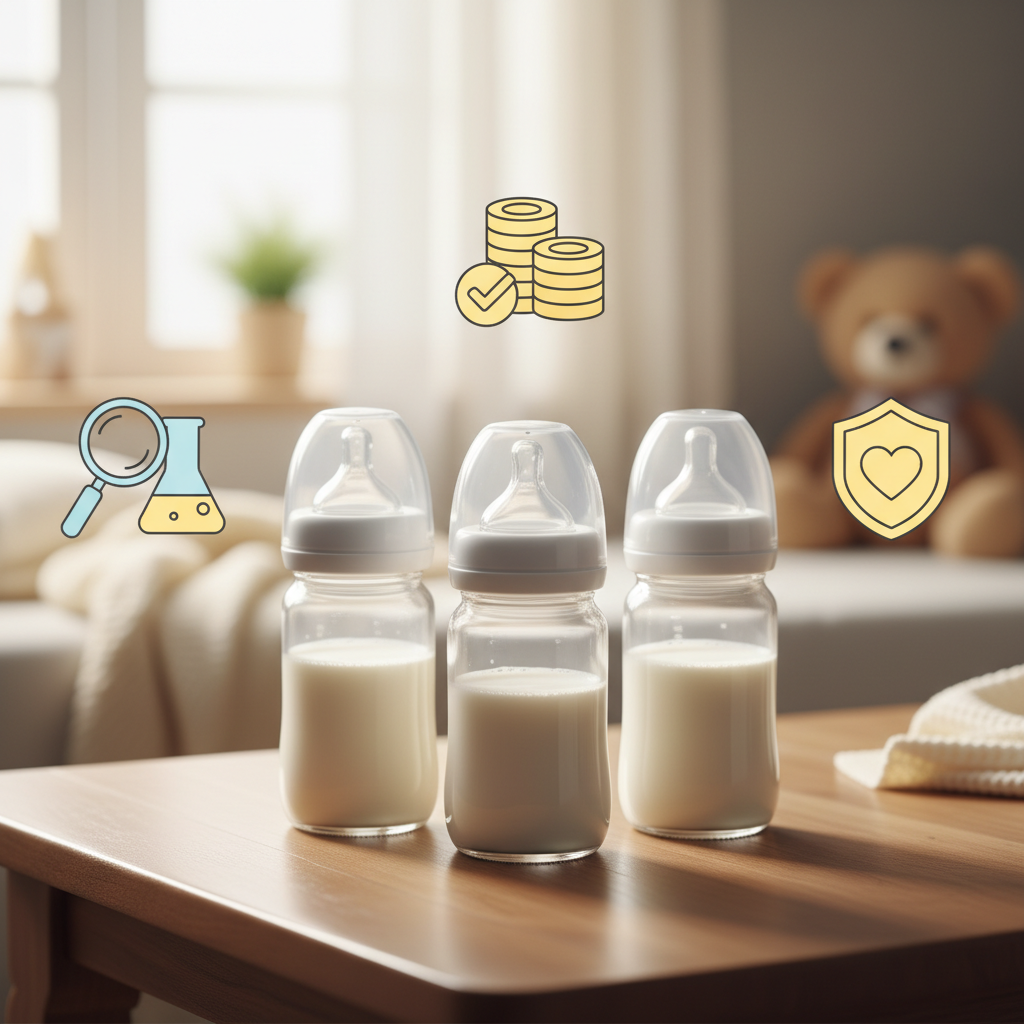 优质奶粉怎么选?看准这3点,教你避坑选到性价比高又好一些的奶粉